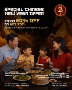 Chinese New Year Hot Pot Offer at Dragon’s Den Havelock City Mall