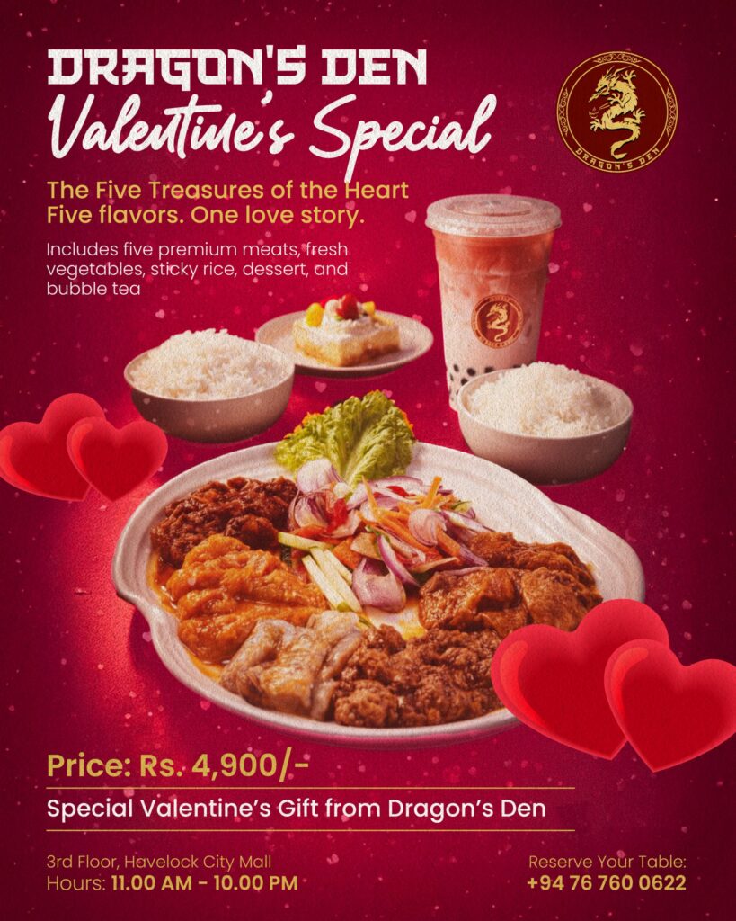 DRAGON’S DEN VALENTINE’S SPECIAL